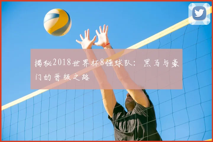 揭秘2018世界杯8强球队：黑马与豪门的晋级之路