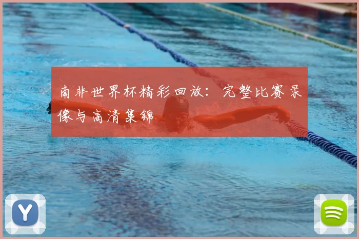 南非世界杯精彩回放:完整比赛录像与高清集锦
